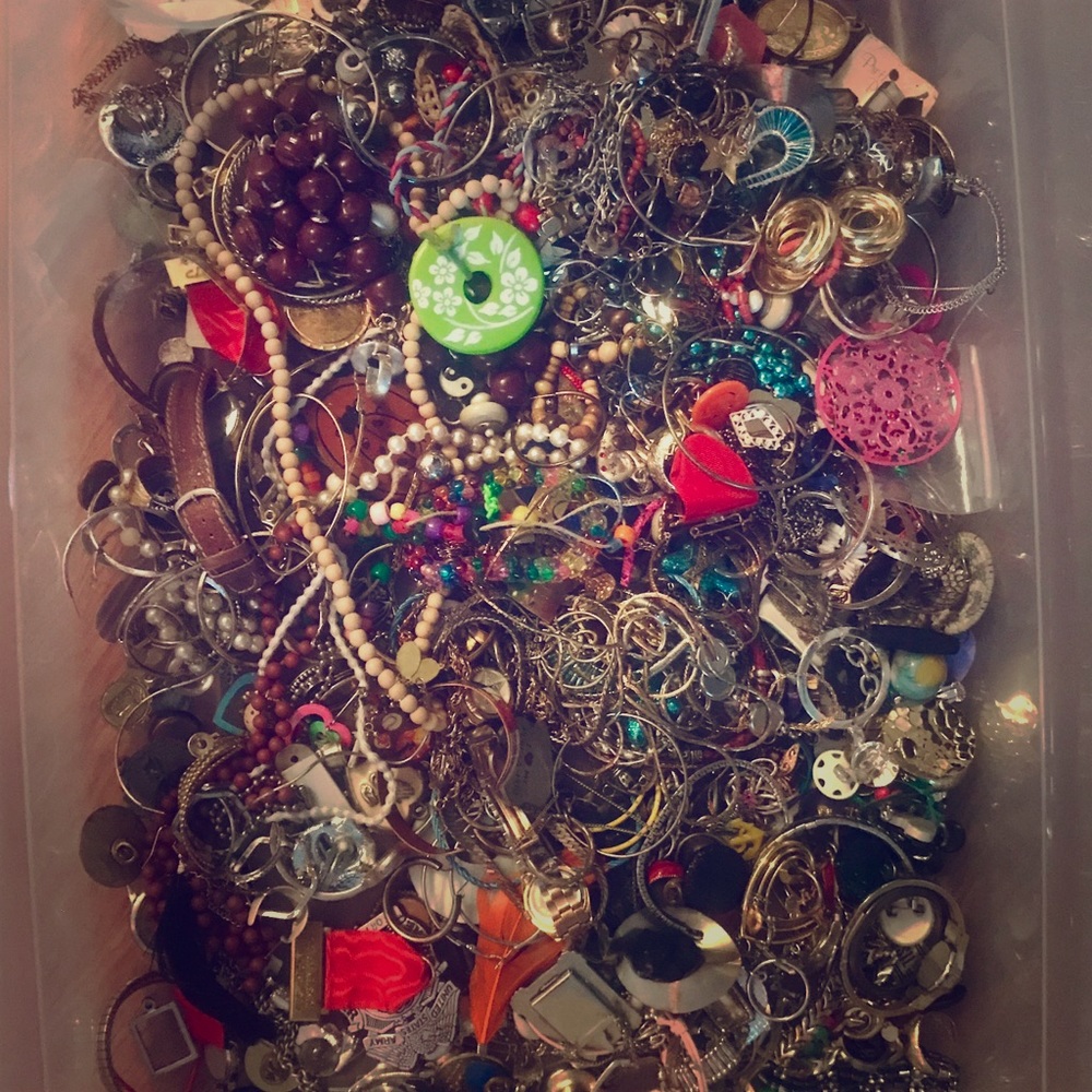 Vintage to Now Junk Jewelry Lot